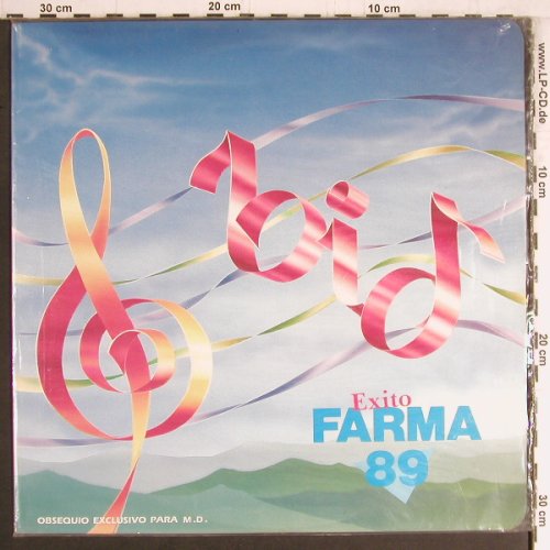 V.A.Exito Farma'89-Teobid: Eddie Santiago... Juan Pina..10 Tr., CBS (PEL-982030), Kolumbien, 1989 Typ: LP Best.-Nr.: Y3915 Preis: 7,50 Euro