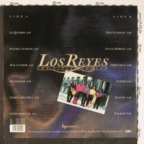 Los Reyes: Tarot, Foc, Nightshift (NIG1.002-2), D, 1991 Typ: LP Best.-Nr.: Y4066 Preis: 7,50 Euro