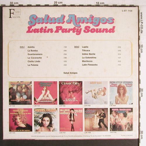 Los Mochecumbas: Salud Amigos Latin Party Sound, Falcon(L-ST 7130), D, m /vg+,  - LP - Y4223 - 6,00 Euro