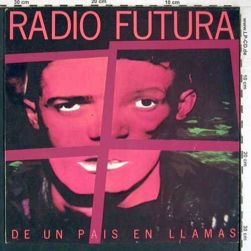 Radio Futura: De un pais en Llamas, vg+/m-, Ariola(I 206897), E, 1985 - LP - Y4288 - 6,00 Euro