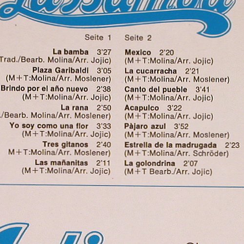 Molina,Olivia: La Bamba, EMI(C 056-29 534), D, 1974 - LP - Y4715 - 7,50 Euro