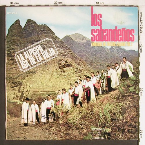 Los Sabandeos: Antologia del Folklore Canario,Vol2, Columbia(CPS 9159), E, 1977 - LP - Y4735 - 7,50 Euro