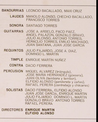 Los Sabandeos: Antologia del Folklore Canario,Vol2, Columbia(CPS 9159), E, 1977 - LP - Y4735 - 7,50 Euro
