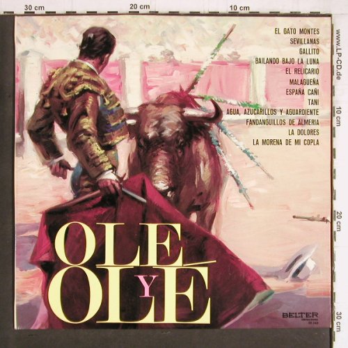 V.A.Ole Y Ole: Orquesta Florida, Los Tarantos.., Belter(22.243), E,  - LP - Y4789 - 7,50 Euro