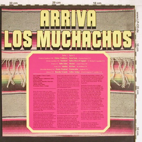 Los Muchachos: Arriva Los Muchachos, BASF(15 22153-9), D, 1974 - LP - Y5095 - 6,00 Euro