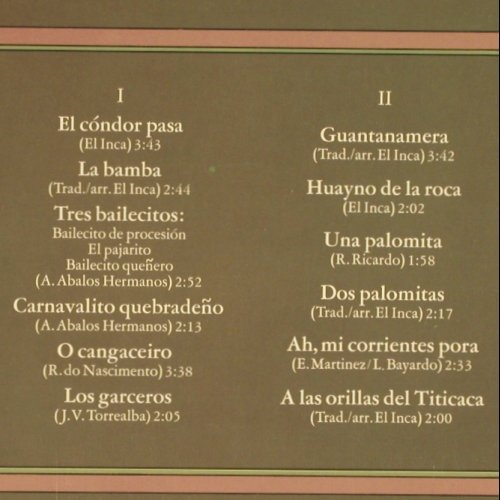 Los Incas: El Condor Pasa, Philips(6311 022), D,  - LP - Y5099 - 6,00 Euro