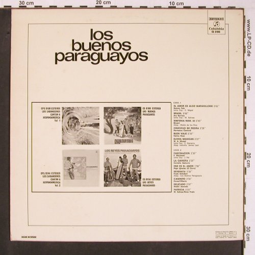 Los Buenos Paraguayos Canta: Same, Columbia(CS 8189), E, 1974 - LP - Y530 - 9,00 Euro