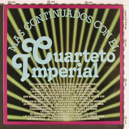 Mas Continuados con el: Guarteto Imperial, CBS(S 85250), E, 1981 - LP - Y5344 - 6,00 Euro