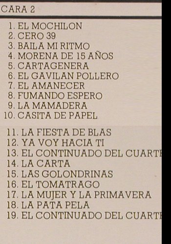 Mas Continuados con el: Guarteto Imperial, CBS(S 85250), E, 1981 - LP - Y5344 - 6,00 Euro