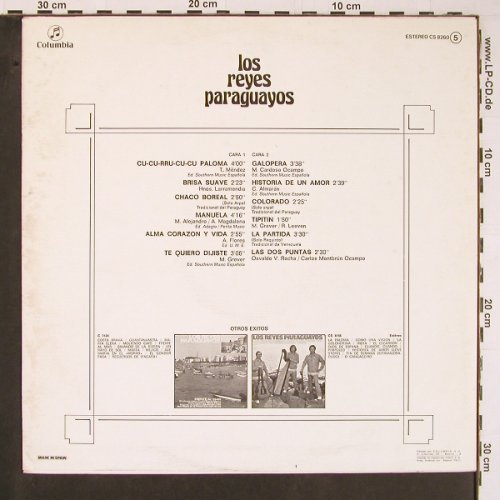 Los Reyes Paraguayos: Same, Columbia(CS 8260), E, 1977 - LP - Y557 - 7,50 Euro