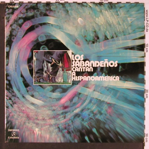 Los Sabandeos: Cantan a Hispanoamrica Vol.1, Columbia(CPS 9108), E, Booklet, 1971 - LP - Y583 - 7,50 Euro