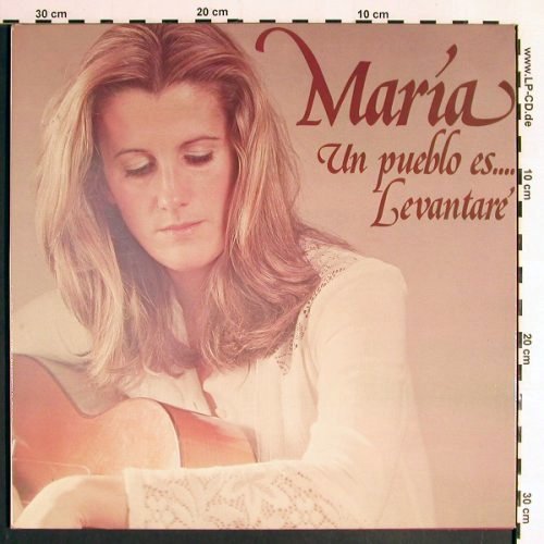 Ostiz,Maria: Un pueblo es... Levantare', Foc, Hispavox(HHS 11-346), E, 1977 - LP - Y6353 - 6,00 Euro