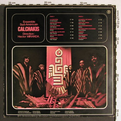 Los Calchakis (Les): en scene, Flute Indiennes Volume 5, Arion(ARN 34-156), NL, 1972 - LP - Y6924 - 7,50 Euro