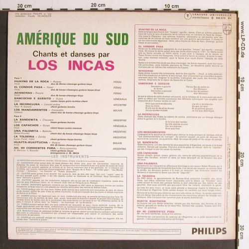 Los Incas: Amerique du Sud, Philips(844.879 BY), F, 1969 - LP - Y6925 - 9,00 Euro