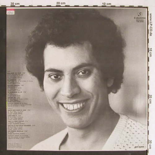 Velez,Jose: Bailemos Un Vals, Columbia(TXS 3096), E, 1978 - LP - Y7299 - 6,00 Euro