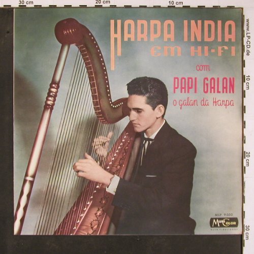 Galan,Papi: Harpa India em Hi-Fi, Musi Color(MLP 9.050), Brasil,  - LP - Y748 - 14,00 Euro