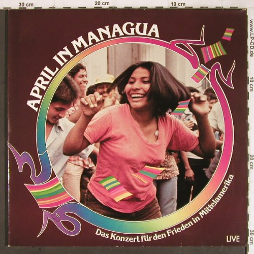 V.A.April in Managua: Das Konzert f.d.Frieden in Mittelam, tvd, Live(tvd 8301), D, 1977 - 2LP - Y8918 - 7,50 Euro