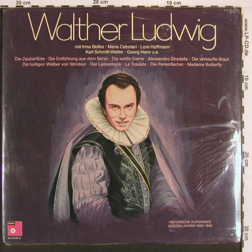 Ludwig,Walther: Same, hist.rec.1943-46, Foc, FS-New, BASF(22 21492-5), D,  - 2LP - K1001 - 12,50 Euro