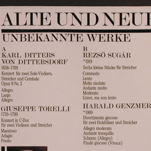 Kreismusikschule Goslar: Dittersdorf,Torelli,Sugár, Genzmer, tbs rec/Teldec (B 10521178), D, 1985 Typ: LP Best.-Nr.: K1020 Preis: 9,00 Euro