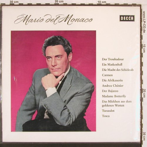 Monaco,Mario del: Same, in ital., FS-New, Decca(SXL 21 010-B), D,  - LP - K1033 - 14,00 Euro