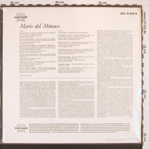 Monaco,Mario del: Same, in ital., FS-New, Decca(SXL 21 010-B), D,  - LP - K1033 - 14,00 Euro