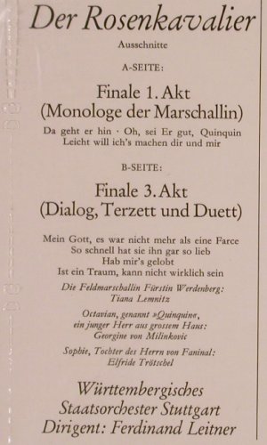 Strauss,Richard: Der Rosenkavalier-Ausschnitte, Heliodor(89 698), D, FS-New,  - LP - K1034 - 9,00 Euro