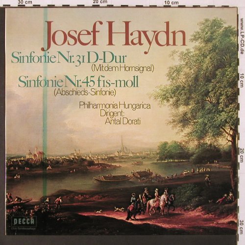 Haydn,Joseph: Sinfonien Nr.31 & 45, Club-Ed., Decca (63 114), D, 1972 Typ: LP Best.-Nr.: K103 Preis: 7,50 Euro