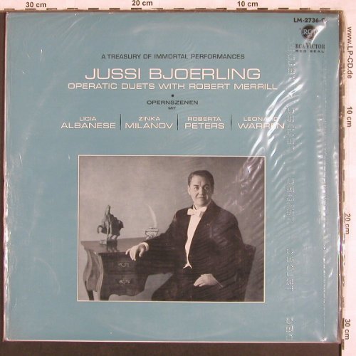 Björling,Jussi: In Berühmten Operszenen, FS-New, RCA(LM-2736-C), D mono,  - LP - K1040 - 14,00 Euro