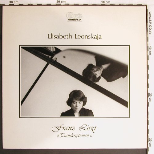 Leonskaja,Elisabeth: Liszt Transkriptionen, Amadeo(AVRS 5068), A, 1981 - LP - K1062 - 12,50 Euro