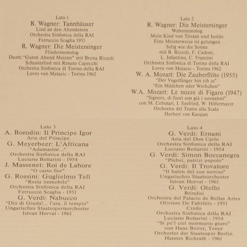 Taddei,Giuseppe: Live - 25 Voci Celebri Della Lirica, Melodram (13)(MEL 087 (2)), I, 1982 - 2LP - K1066 - 7,50 Euro