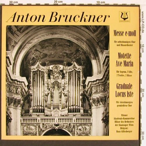 Bruckner,Anton: Messe e-moll,Motette Ave Maria, Christophorus(SCGLY 75824), D,  - LP - K1093 - 7,50 Euro