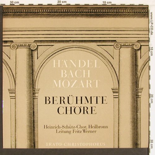 Heinrich-Schütz-Chor, Heilbronn: Berühmte Chöre, Christophorus (CGLP 75 809), D, Mono Typ: LP Best.-Nr.: K1095 Preis: 6,00 Euro