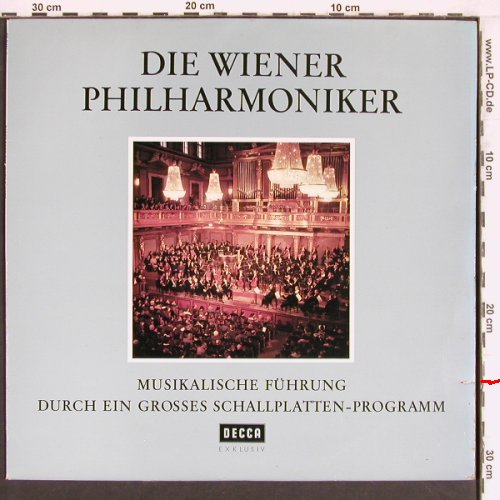 Wiener Philharmoniker: Musikalische Führung durch,Samples, Decca Exklusiv(SX 21 124-M), D,+Katalog,  - LP - K1098 - 5,00 Euro