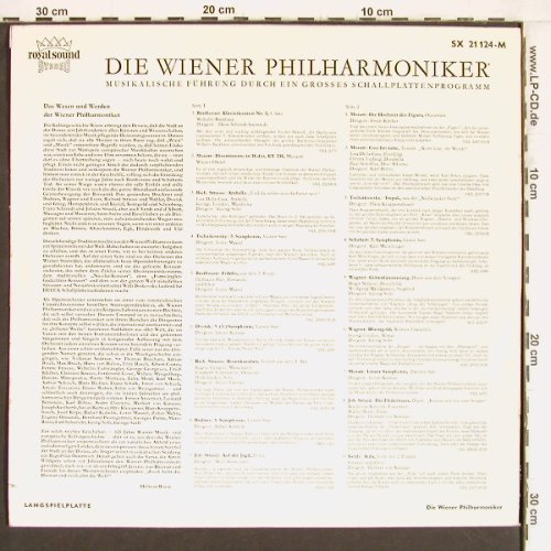 Wiener Philharmoniker: Musikalische Führung durch,Samples, Decca Exklusiv(SX 21 124-M), D,+Katalog,  - LP - K1098 - 5,00 Euro
