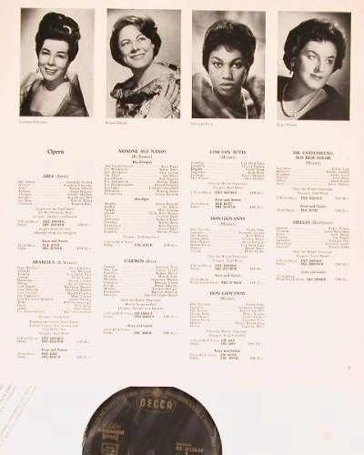 Wiener Philharmoniker: Musikalische Führung durch,Samples, Decca Exklusiv(SX 21 124-M), D,+Katalog,  - LP - K1098 - 5,00 Euro