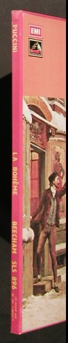 Puccini,Giacomo: La Boheme, Box, ital. Libretto, EMI (SLS 896), UK Typ: 2LP Best.-Nr.: K1099 Preis: 11,50 Euro
