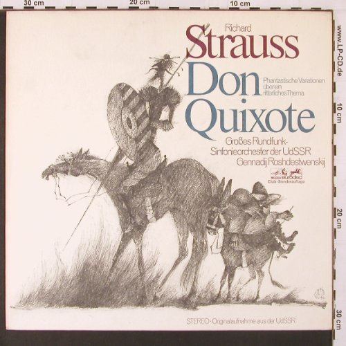 Strauss,Richard: Don Quixote, Club-Ed., Eurodisc(64 198), D, 1973 - LP - K109 - 6,00 Euro