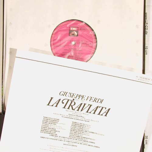 Verdi,Giuseppe: La Traviata, Box, Live 1958, EMI (1C 153-03 893M), D,Ri, 1980 Typ: 2LP Best.-Nr.: K1101 Preis: 12,50 Euro