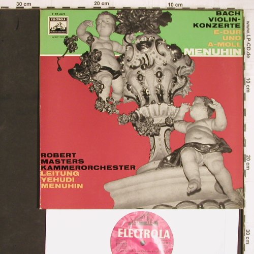 Bach,Johann Sebastian: Konzerte für Violine u.Orch.BWV1042, Electrola(E 70 462), D,  - 10inch - K1104 - 5,00 Euro