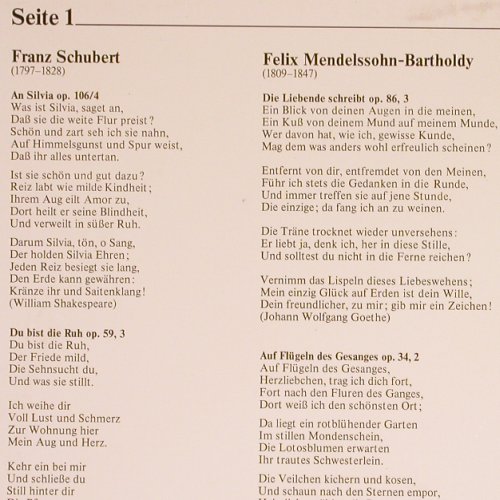 Köhnlein-Göbel,Marianne (Sopran): singt Lieder v. Spohr, Schubert..., FMF/Teldec (66.23 260-01-1), D, 1983 Typ: LP Best.-Nr.: K1113 Preis: 7,50 Euro