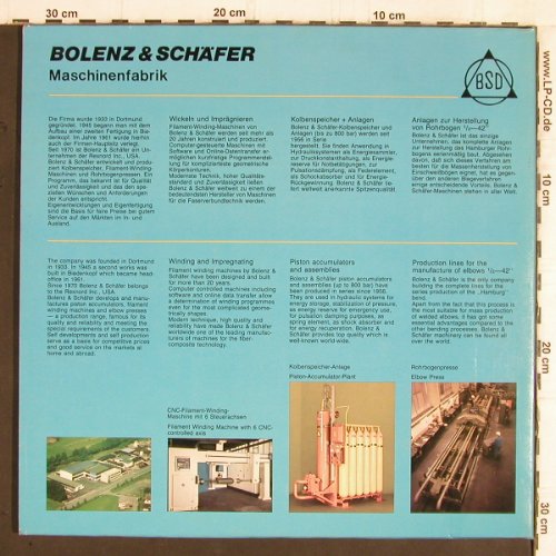Bolenz & Schäfer-Werks-Chor: Lieder aus Deutschland u.aller Welt, LIFE Rec.BSD(3E 313-7419), D,  - LP - K1116 - 7,50 Euro