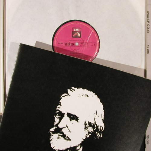 Verdi,Giuseppe: Otello, Box EMI (66 226 2), D,Club-Ed., 1974 Typ: 3LP Best.-Nr.: K111 Preis: 14,00 Euro