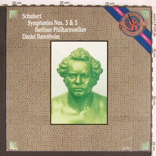 Schubert,Franz: Symphonies Nos.3&5, D.200,D485, CBS (IM 39671), NL, 1988 Typ: LP Best.-Nr.: K1120 Preis: 7,50 Euro