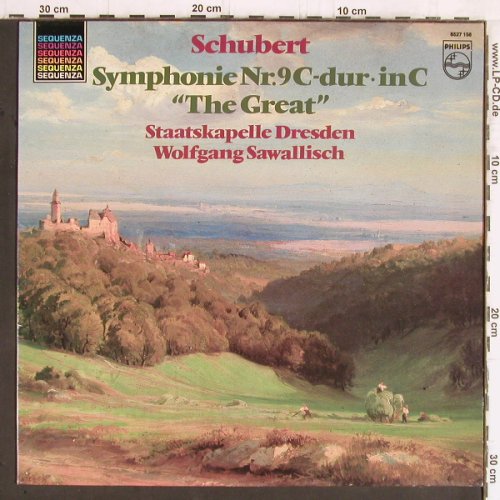 Schubert,Franz: Symphonie Nr.9 C-dur in C The Great, Philips Sequenza (6527 156), NL Typ: LP Best.-Nr.: K1121 Preis: 7,50 Euro