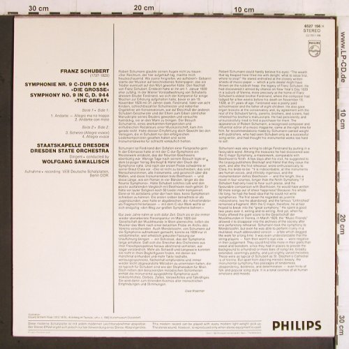 Schubert,Franz: Symphonie Nr.9 C-dur in C The Great, Philips Sequenza (6527 156), NL Typ: LP Best.-Nr.: K1121 Preis: 7,50 Euro