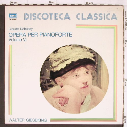 Gieseking,Walter: Debussy, Opera per Pianoforte, EMI(C 053-01029), I,  - LP - K1123 - 6,00 Euro