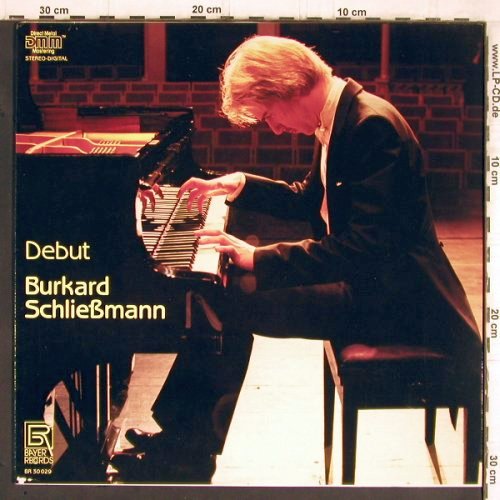 Schließmann,Burkard: Debut, C.Franck,Chopin,Scriabin.., Bayer Records (BR 30 029), D, 1987 Typ: LP Best.-Nr.: K1131 Preis: 7,50 Euro