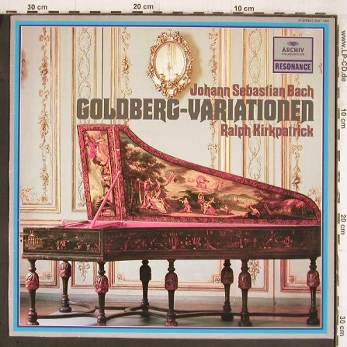 Bach,Johann Sebastian: Goldberg-Variationen, op.988, Archiv Resonance(2547 050), D,  - LP - K1134 - 7,50 Euro