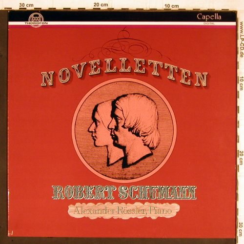 Schumann,Robert: Novelletten für d. Pianoforte op.21, Thorofon (HTM 325), D, 1987 Typ: LP Best.-Nr.: K1138 Preis: 8,00 Euro