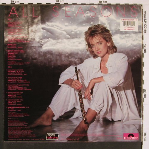 Stenberg,Berdien: All Seasons, Polydor (826 607), D, 1985 Typ: LP Best.-Nr.: K1140 Preis: 6,50 Euro